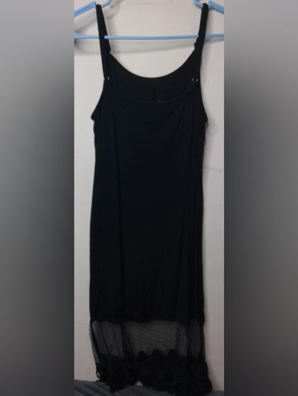 L&B Lucky & Blessed Lace Hem Camisole Dress Womens Small